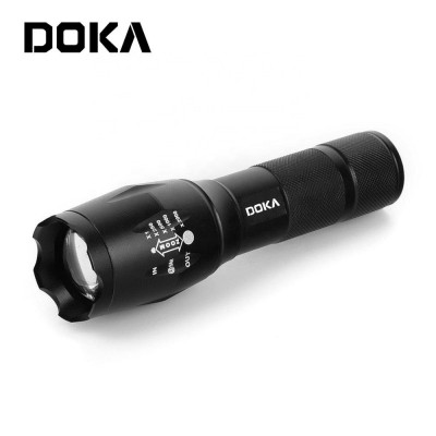 High Power 1000 Lumens Police Hunting Tactical Rechargeable Led Torch Flashlight