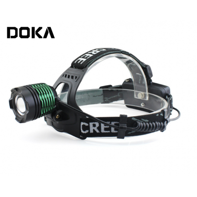 Super Bright headlight Rechargeable Zoomable bike led head lamp