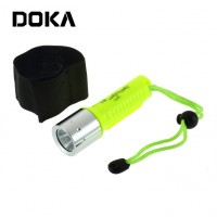 Floodlight ABS Waterproof Diving Flashlight Plastic Led Torch