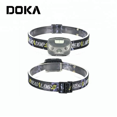 Hand Motion Sense Headlamp USB Rechargeable Head light