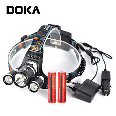 Ultra Bright 800LM Headlamp Rechargeable Bicycle Headlight